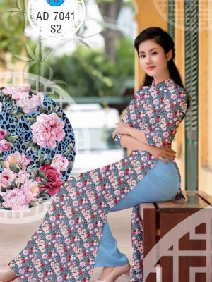 Vải áo dài Hoa đều thiết kế 2019 AD 7041 23 1573465717 252 Vai ao dai Hoa deu thiet ke 2019 AD 7041