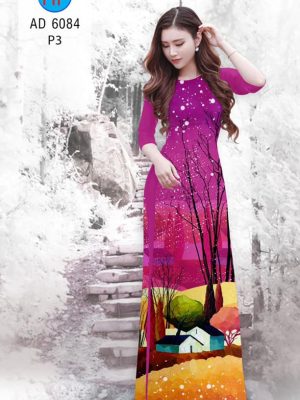 Vải áo dài Mùa đông kiểu mới AD 6084 27 1573474594 128 Vai ao dai Mua dong kieu moi AD 6084