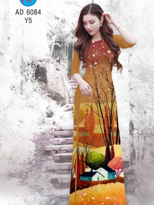 Vải áo dài Mùa đông kiểu mới AD 6084 26 1573474594 180 Vai ao dai Mua dong kieu moi AD 6084