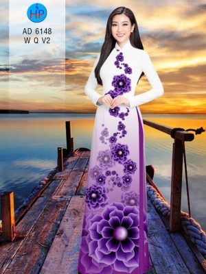 Vải áo dài Hoa tím mộng mơ mới ra AD 6148 36 1573475336 213 Vai ao dai Hoa tim mong mo moi ra AD