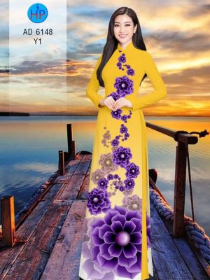 Vải áo dài Hoa tím mộng mơ mới ra AD 6148 26 1573475336 321 Vai ao dai Hoa tim mong mo moi ra AD
