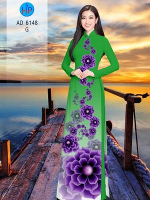 Vải áo dài Hoa tím mộng mơ mới ra AD 6148 21 1573475336 345 Vai ao dai Hoa tim mong mo moi ra AD
