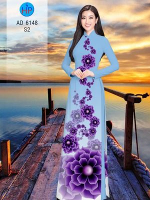 Vải áo dài Hoa tím mộng mơ mới ra AD 6148 37 1573475336 94 Vai ao dai Hoa tim mong mo moi ra AD