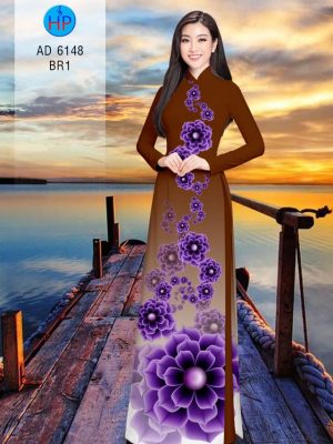 Vải áo dài Hoa tím mộng mơ mới ra AD 6148 24 1573475336 951 Vai ao dai Hoa tim mong mo moi ra AD