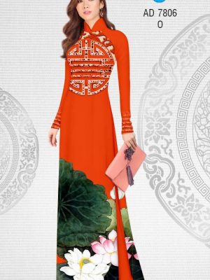 1573475457 535 Vai ao dai hoa Sen kieu moi AD 7806