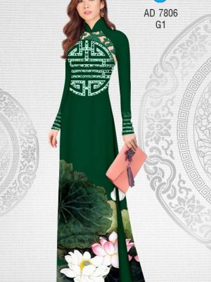 1573475457 893 Vai ao dai hoa Sen kieu moi AD 7806