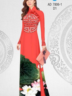 1573475458 220 Vai ao dai hoa Sen kieu moi AD 7806
