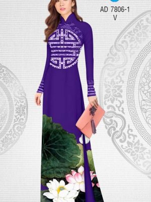1573475458 469 Vai ao dai hoa Sen kieu moi AD 7806