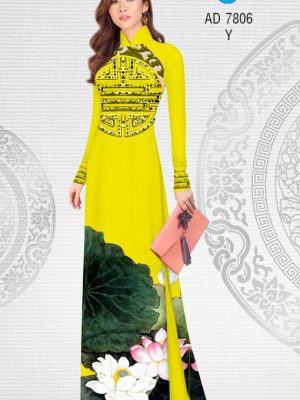 1573475458 471 Vai ao dai hoa Sen kieu moi AD 7806