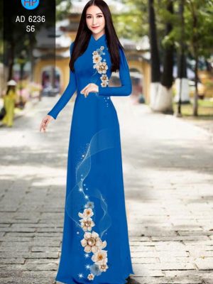 Vải áo dài Hoa in 3D mới ra AD 6236 33 1573475864 239 Vai ao dai Hoa in 3D moi ra AD 6236