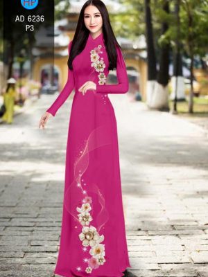 Vải áo dài Hoa in 3D mới ra AD 6236 23 1573475864 523 Vai ao dai Hoa in 3D moi ra AD 6236