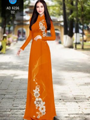 Vải áo dài Hoa in 3D mới ra AD 6236 22 1573475864 95 Vai ao dai Hoa in 3D moi ra AD 6236