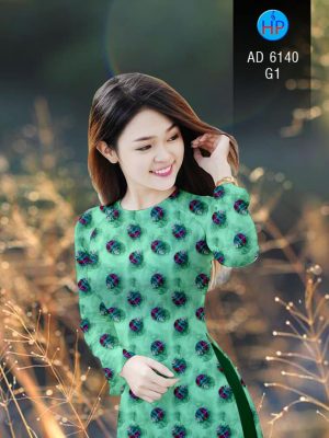 Vải áo dài Lá mới ra AD 6140 21 1573477589 789 Vai ao dai La moi ra AD 6140