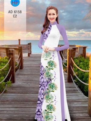 Vải áo dài hoa in 3D kiểu mới AD 6158 35 1573477799 224 Vai ao dai hoa in 3D kieu moi AD 6158