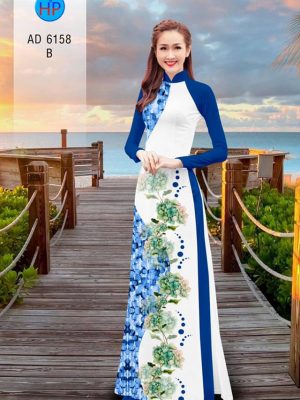 Vải áo dài hoa in 3D kiểu mới AD 6158 36 1573477799 458 Vai ao dai hoa in 3D kieu moi AD 6158