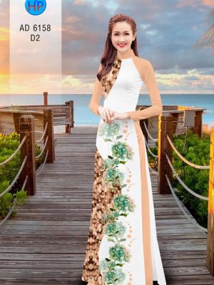 Vải áo dài hoa in 3D kiểu mới AD 6158 32 1573477799 683 Vai ao dai hoa in 3D kieu moi AD 6158