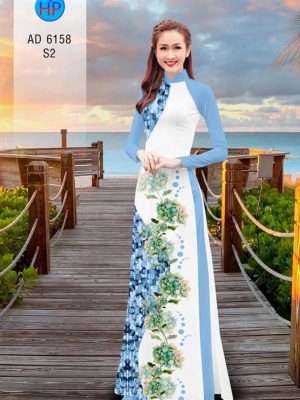 Vải áo dài hoa in 3D kiểu mới AD 6158 28 1573477799 746 Vai ao dai hoa in 3D kieu moi AD 6158