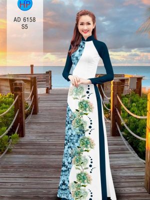 Vải áo dài hoa in 3D kiểu mới AD 6158 27 1573477799 777 Vai ao dai hoa in 3D kieu moi AD 6158