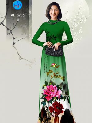 Vải áo dài Hoa Mẫu Đơn sang chảnh kiểu mới AD 6235 32 1573478093 820 Vai ao dai Hoa Mau Don sang chanh kieu moi