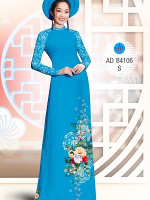 Vải áo dài hoa hồng 3D kiểu mới AD B4106 23 1573617458 605 Vai ao dai hoa hong 3D kieu moi AD B4106