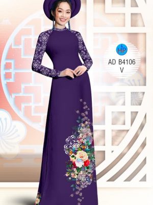 Vải áo dài hoa hồng 3D kiểu mới AD B4106 32 1573617459 415 Vai ao dai hoa hong 3D kieu moi AD B4106