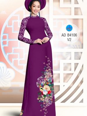 Vải áo dài hoa hồng 3D kiểu mới AD B4106 31 1573617459 732 Vai ao dai hoa hong 3D kieu moi AD B4106