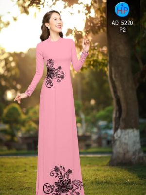 Vải áo dài Hoa in 3D kiểu mới AD 5220 25 1573617663 304 Vai ao dai Hoa in 3D kieu moi AD 5220