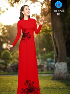 Vải áo dài Hoa in 3D kiểu mới AD 5220 23 1573617663 324 Vai ao dai Hoa in 3D kieu moi AD 5220
