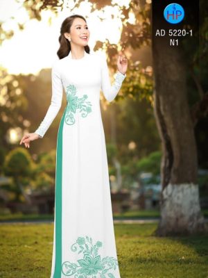 Vải áo dài Hoa in 3D kiểu mới AD 5220 33 1573617663 680 Vai ao dai Hoa in 3D kieu moi AD 5220