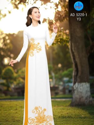 Vải áo dài Hoa in 3D kiểu mới AD 5220 37 1573617663 773 Vai ao dai Hoa in 3D kieu moi AD 5220