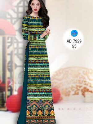 Vải áo dài Hoa văn thổ cẩm kiểu mới AD 7929 23 1573617872 307 Vai ao dai Hoa van tho cam kieu moi AD