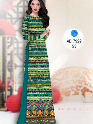 Vải áo dài Hoa văn thổ cẩm kiểu mới AD 7929 24 1573617873 820 Vai ao dai Hoa van tho cam kieu moi AD