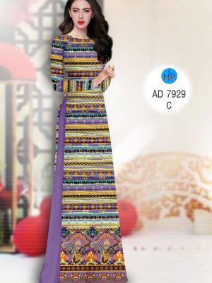 Vải áo dài Hoa văn thổ cẩm kiểu mới AD 7929 34 1573617873 910 Vai ao dai Hoa van tho cam kieu moi AD