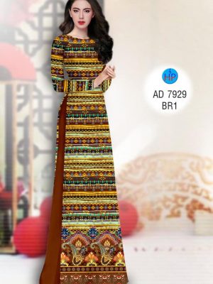Vải áo dài Hoa văn thổ cẩm kiểu mới AD 7929 36 1573617873 949 Vai ao dai Hoa van tho cam kieu moi AD