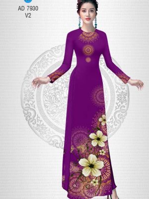 Vải áo dài Hoa in 3D kiểu mới AD 7930 20 1573621793 649 Vai ao dai Hoa in 3D kieu moi AD 7930