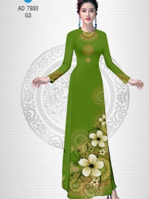 Vải áo dài Hoa in 3D kiểu mới AD 7930 30 1573621794 452 Vai ao dai Hoa in 3D kieu moi AD 7930