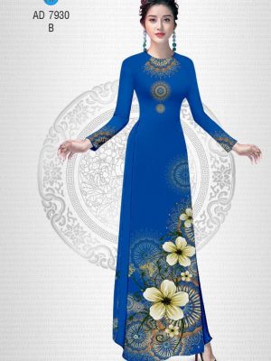 Vải áo dài Hoa in 3D kiểu mới AD 7930 35 1573621795 226 Vai ao dai Hoa in 3D kieu moi AD 7930