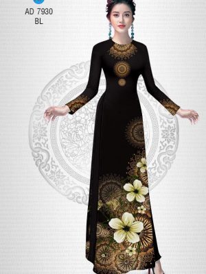 Vải áo dài Hoa in 3D kiểu mới AD 7930 34 1573621795 460 Vai ao dai Hoa in 3D kieu moi AD 7930