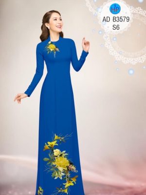 Vải áo dài hoa trên dưới thiết kế 2019 AD B3579 29 1573622314 15 Vai ao dai hoa tren duoi thiet ke 2019 AD