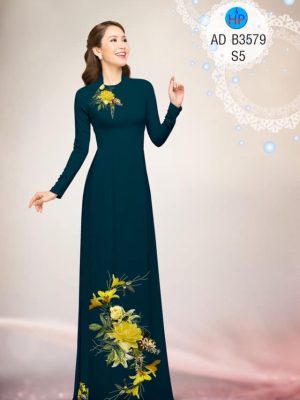 Vải áo dài hoa trên dưới thiết kế 2019 AD B3579 28 1573622314 268 Vai ao dai hoa tren duoi thiet ke 2019 AD