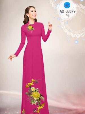 Vải áo dài hoa trên dưới thiết kế 2019 AD B3579 24 1573622314 411 Vai ao dai hoa tren duoi thiet ke 2019 AD