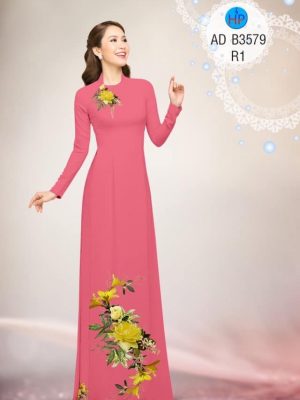 Vải áo dài hoa trên dưới thiết kế 2019 AD B3579 26 1573622314 629 Vai ao dai hoa tren duoi thiet ke 2019 AD
