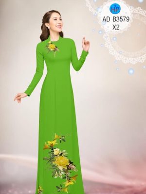 Vải áo dài hoa trên dưới thiết kế 2019 AD B3579 30 1573622314 692 Vai ao dai hoa tren duoi thiet ke 2019 AD