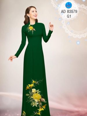 Vải áo dài hoa trên dưới thiết kế 2019 AD B3579 35 1573622314 856 Vai ao dai hoa tren duoi thiet ke 2019 AD
