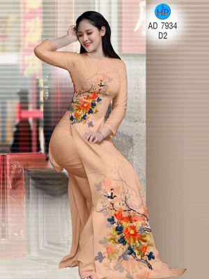 Vải áo dài Hoa và chim thiết kế 2019 AD 7934 21 1573805742 56 Vai ao dai Hoa va chim thiet ke 2019 AD