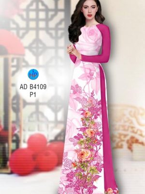 Vải áo dài Hoa hồng kiểu mới AD B4109 33 1573806286 168 Vai ao dai Hoa hong kieu moi AD B4109