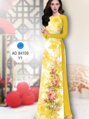 Vải áo dài Hoa hồng kiểu mới AD B4109 36 1573806286 432 Vai ao dai Hoa hong kieu moi AD B4109