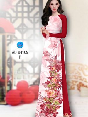 Vải áo dài Hoa hồng kiểu mới AD B4109 29 1573806286 815 Vai ao dai Hoa hong kieu moi AD B4109