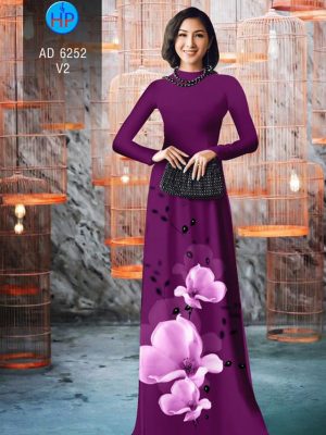 Vải áo dài Hoa in 3D thiết kế 2019 AD 6252 35 1573897742 377 Vai ao dai Hoa in 3D thiet ke 2019 AD