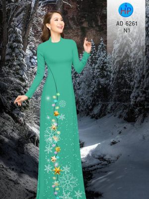 Vải áo dài Noel mới ra AD 6261 22 1573897849 320 Vai ao dai Noel moi ra AD 6261